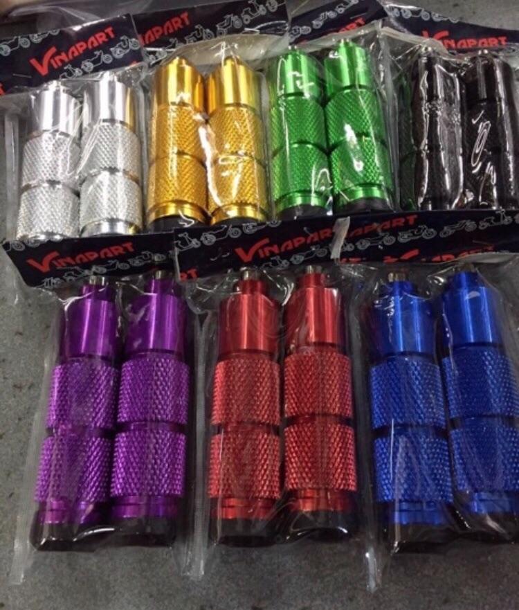 Set 2 cặp chống đổ trước đặc và sau nhôm nhỏ dài