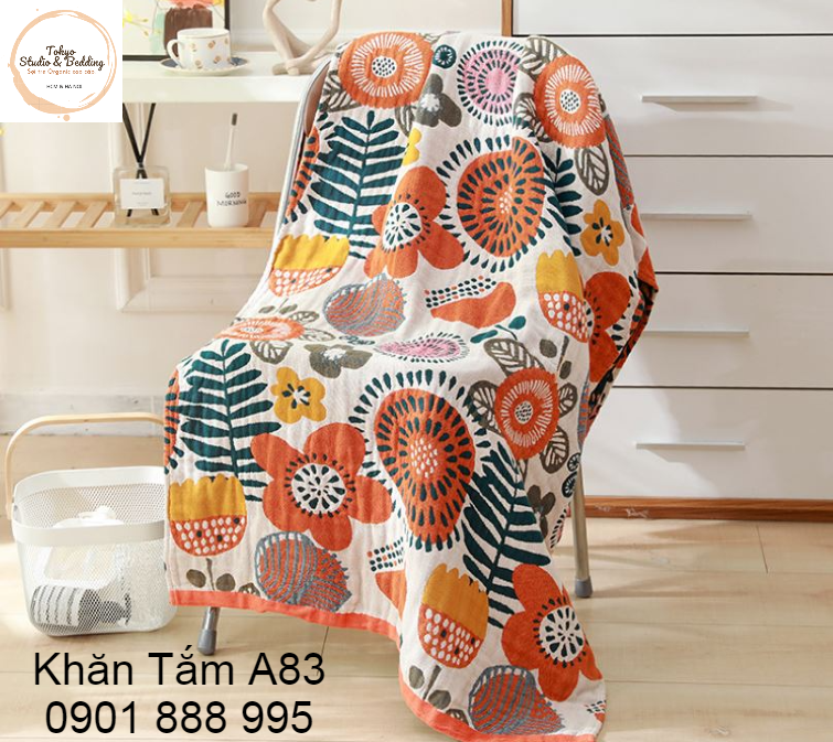 A28_Chăn Xô Organic Cotton Dòng Cao Cấp