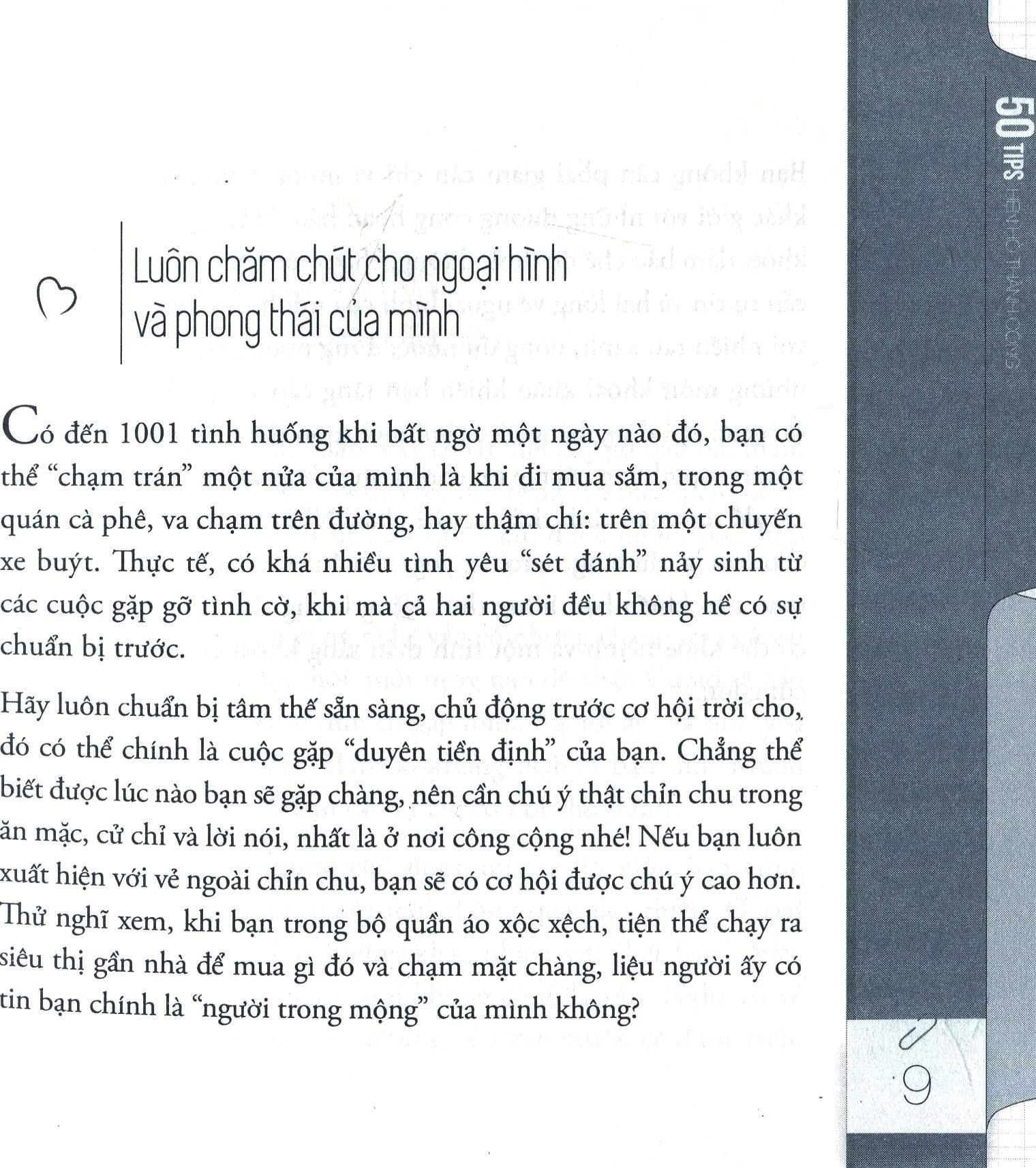 Sách - 50 tips hẹn hò thành công