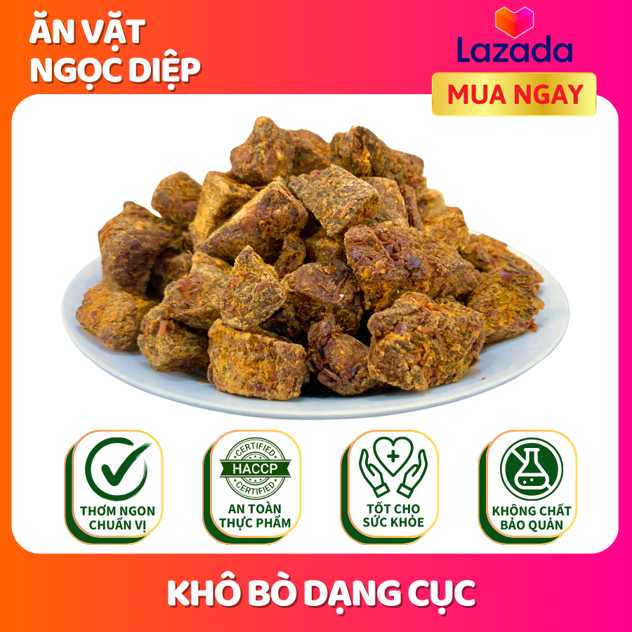 KHÔ BÒ DẠNG CỤC 250G