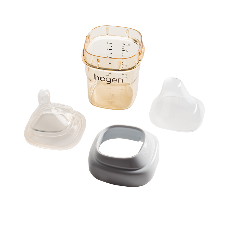 [HCM][Chính Hãng] Bình sữa Hegen PPSU 150ml núm ti dành cho bé 1-3 tháng tuổi