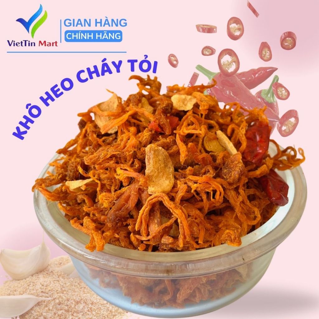 Khô heo cháy tỏi 1kg