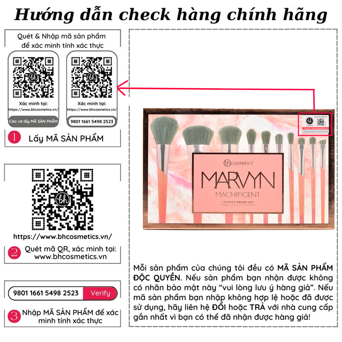 [HCM]BH Cosmetics Marvyn Macnificent Brush Set
