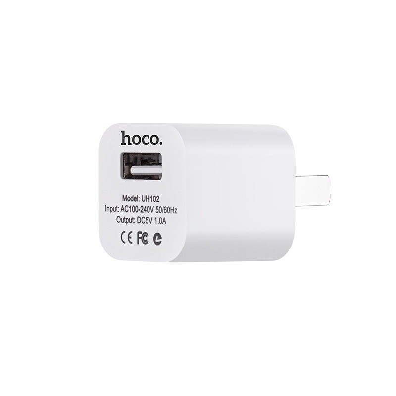 Củ sạc hoco uh102 chính hãng hỗ trợ sạc nhanh cho ipad pin dự phòng cáp sạc tai nghe bluetooth airpods iphone