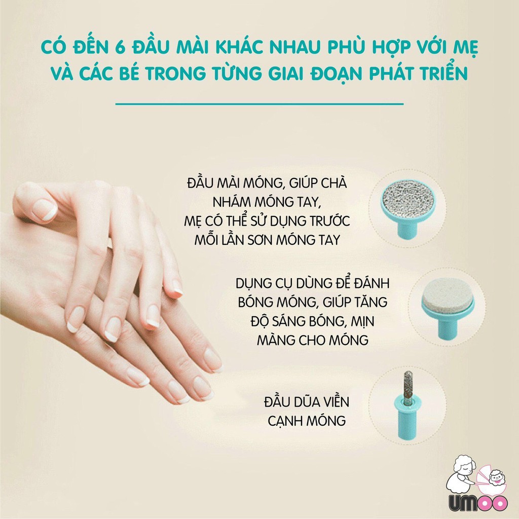 Dũa móng UMOO,dautayshop18