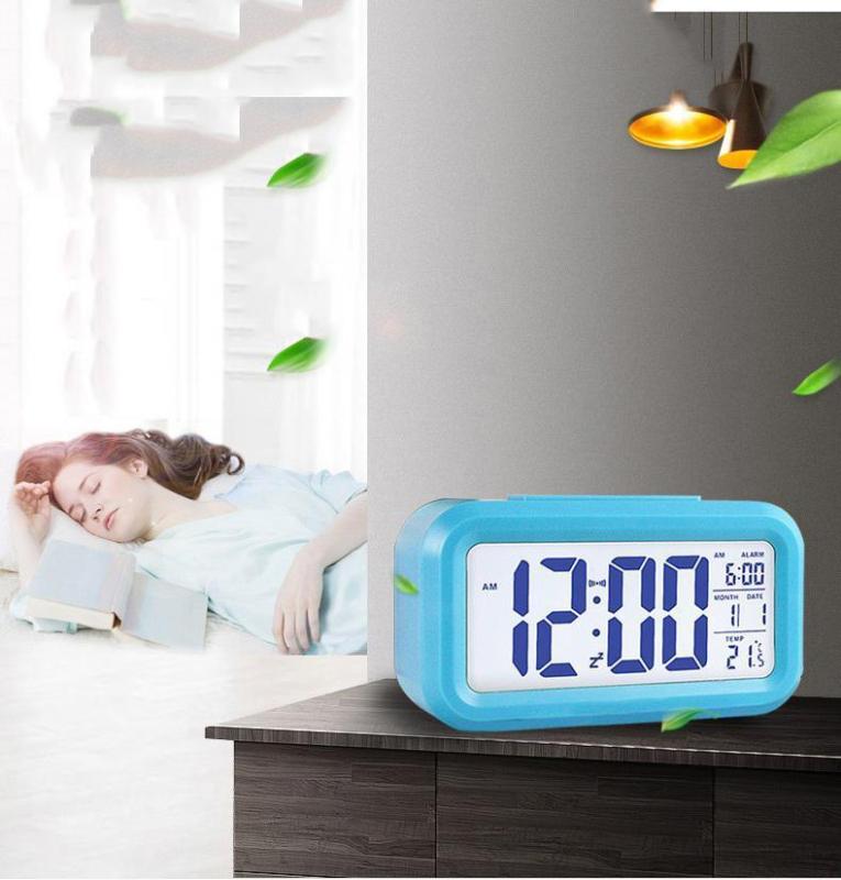 Đồng Hồ Led Để Bàn Cao Cấp, Đồng Hồ Để Bàn Mini Dễ Thương, Đồng Hồ Báo Thức Chuông To, Đồng Hồ LCD Led Để Bàn HD51-HL1010 Cao Cấp, Tiện Ích 4 trong 1, Báo Thức, Đồng Hồ, Lịch, Nhiệt Kế. Bảo Hành Uy Tín. Lỗi 1 Đổi 1. Chọn Mua Nga