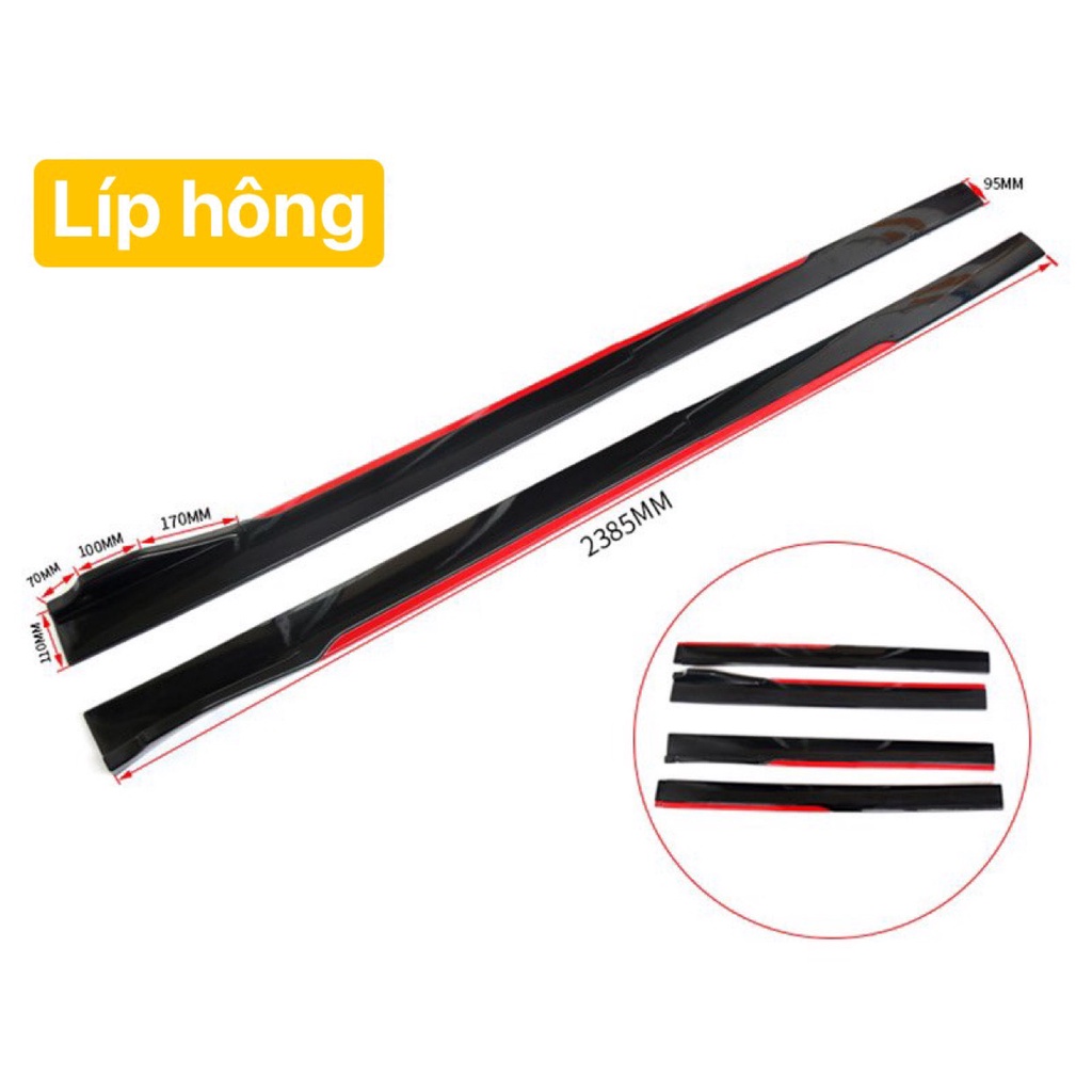 lip hông, ốp hông,lip sườn xe mazda3
