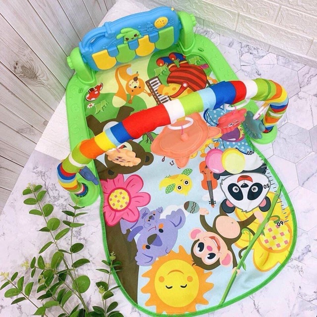 Thảm nằm chơi CÓ NHẠC cho bé