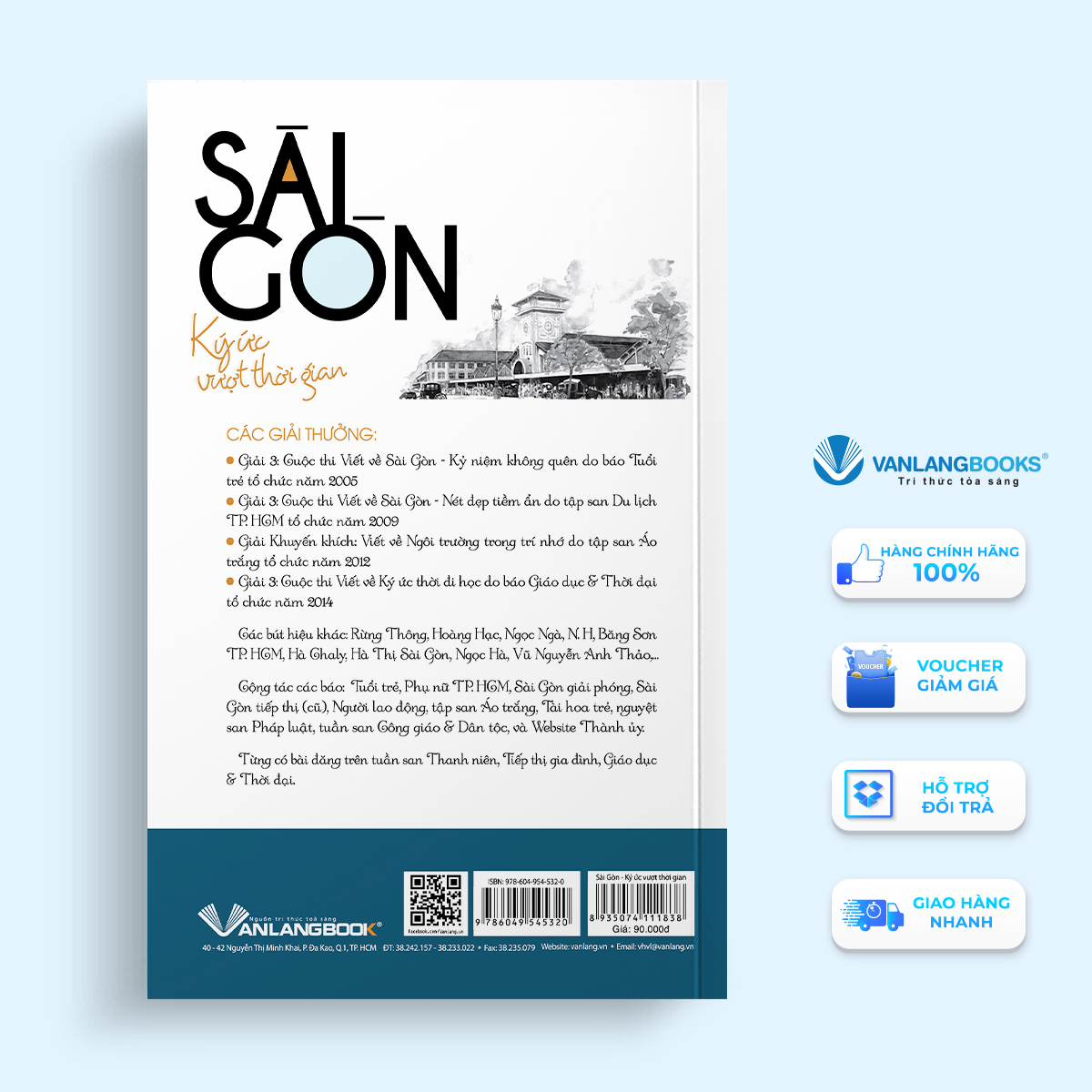 Sách - Sài Gòn - Ký Ức Vượt Thời Gian-Vanlangbooks
