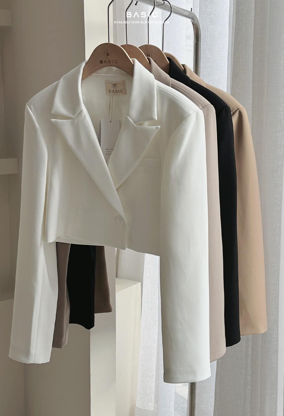 Áo blazer croptop RUSTY BLAZER (BT00441)