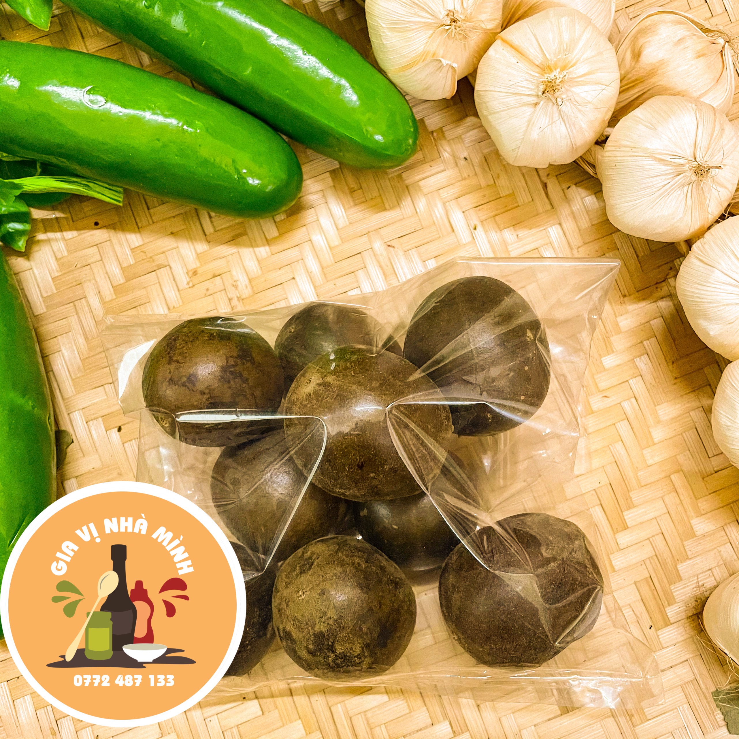 TRÁI LA HÁN QUẢ KHÔ (TO ,TRÒN)LOẠI 1