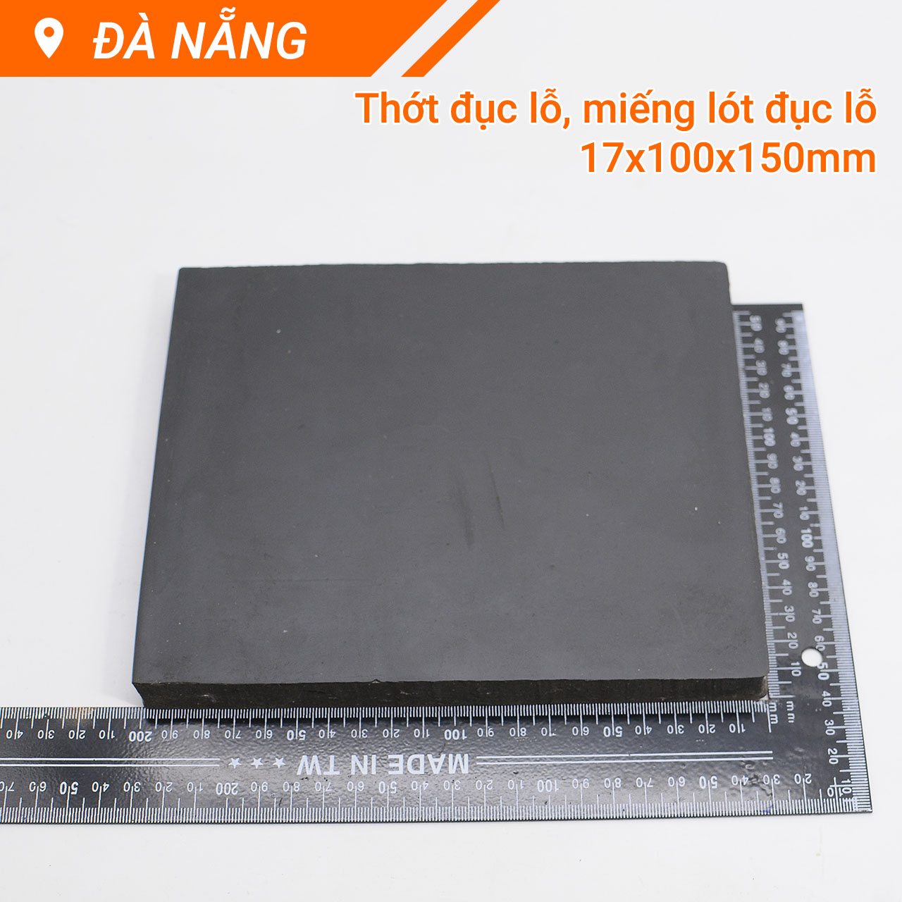 Thớt kê để đục lỗ đóng khoen mắt cáo
