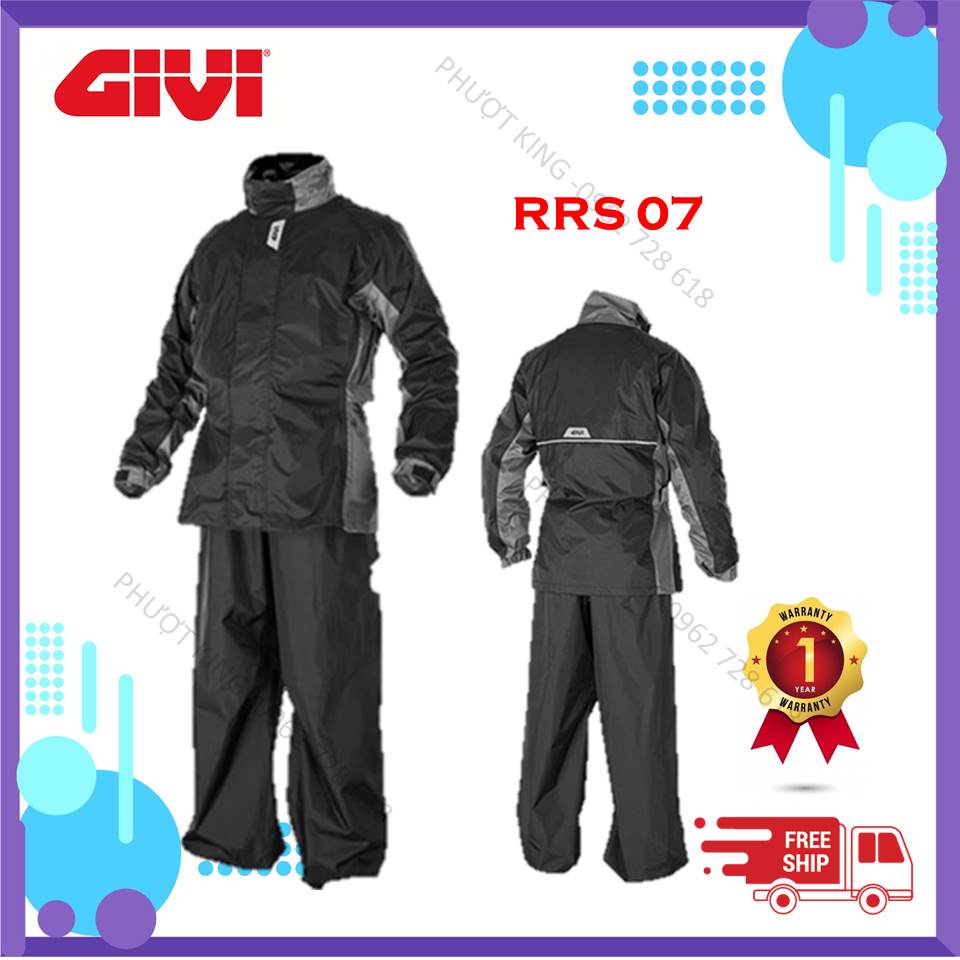 [CHÍNH HÃNG] Áo mưa GIVI bảo hành 1 năm