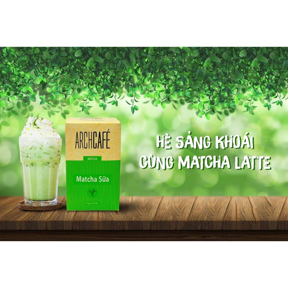 Matcha Latte Archcafe - Matcha sữa Archcafe