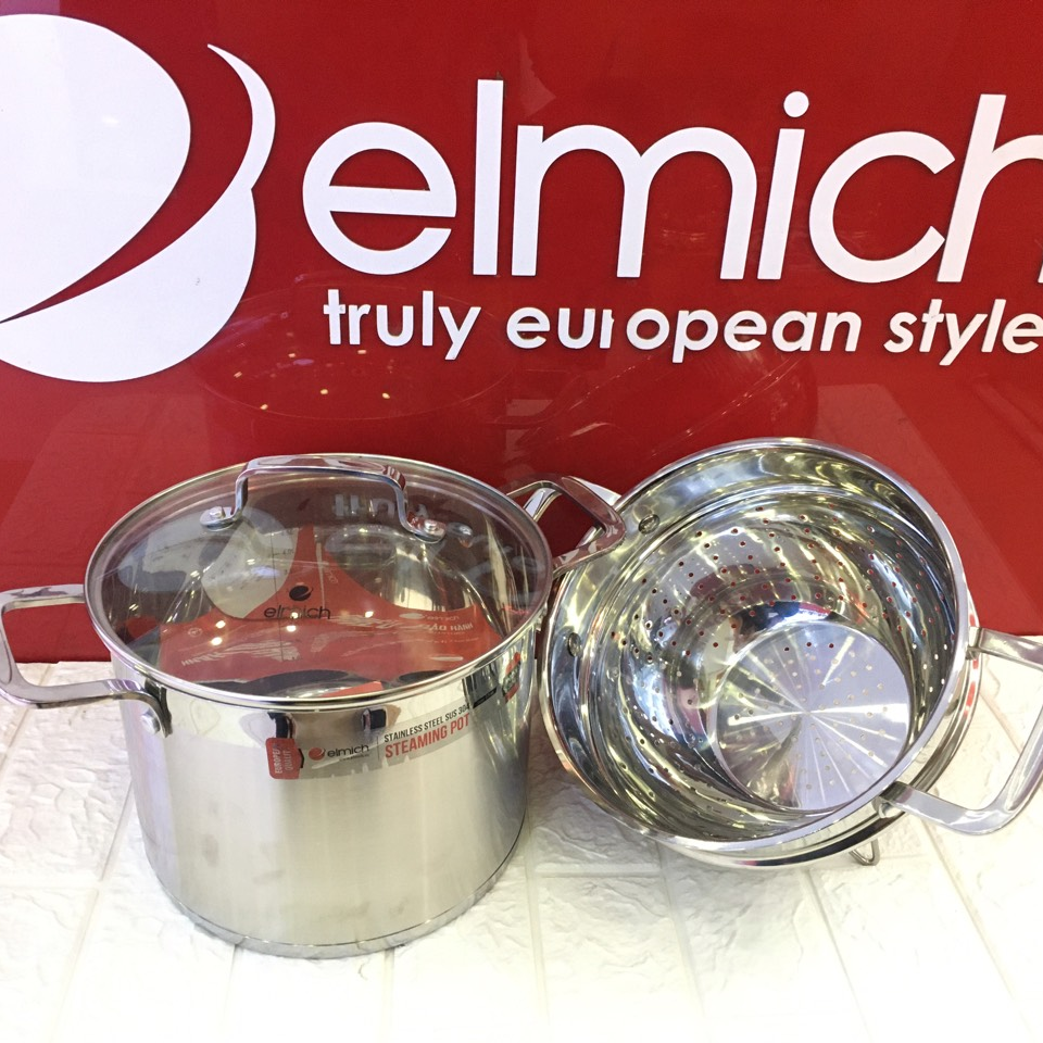 NỒI HẤP INOX 304 ELMICH 22CM EL3360, 26CM EL3361