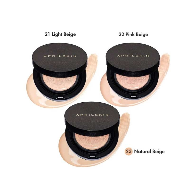 Phấn nước AprilSkin Black Magic Skin Snow Cushion mẫu mới