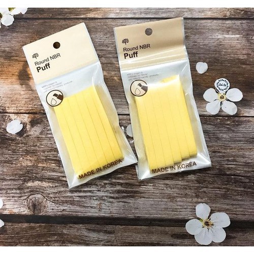 Bông Nén Rửa Mặt Round Nbr Puff