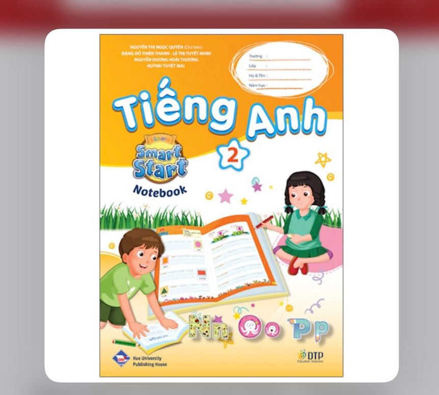Sách - tiếng anh 2 i-learn smart start - notebook