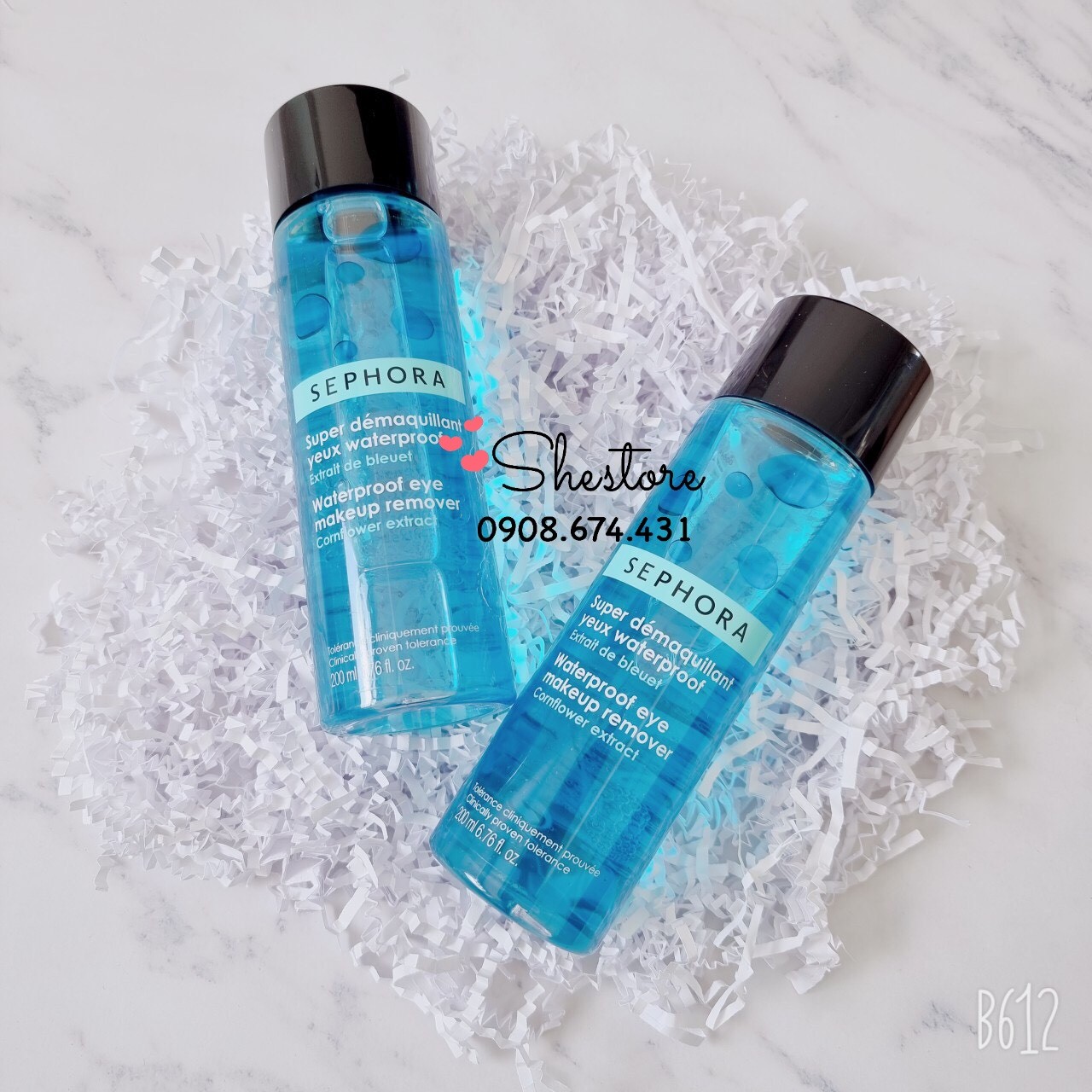 [HCM][BILL US] TẨY TRANG MẮT MÔI SEPHORA WATERPROOF EYE MAKEUP REMOVER 200ml