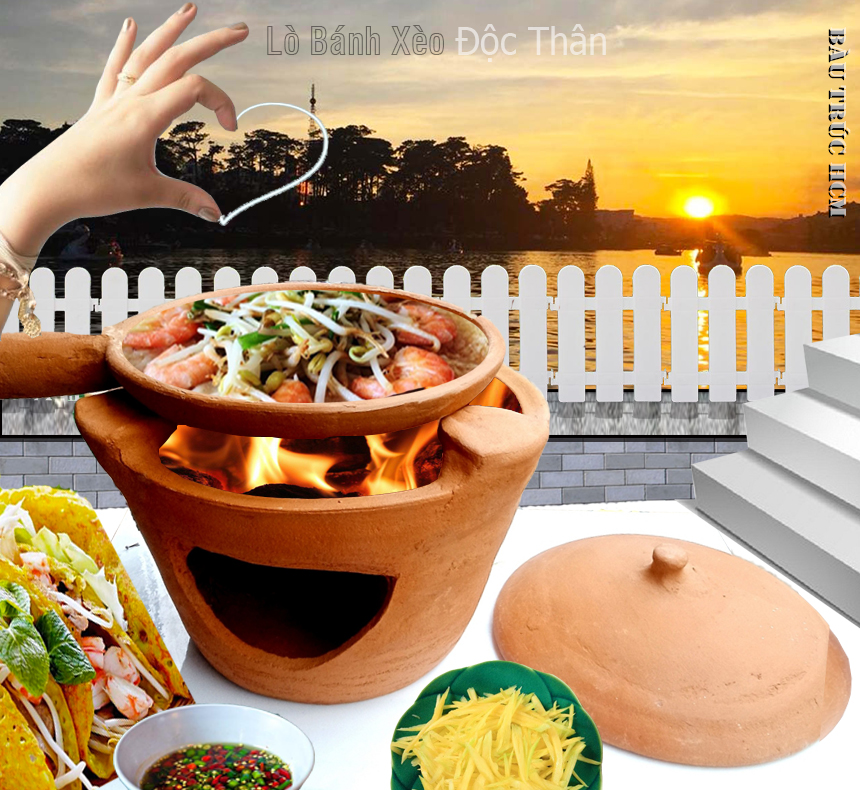 BẾP LÒ ĐẤT SIZE 25