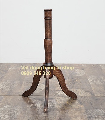 Manocanh Nữ Không Tay Chân Gỗ Nâu