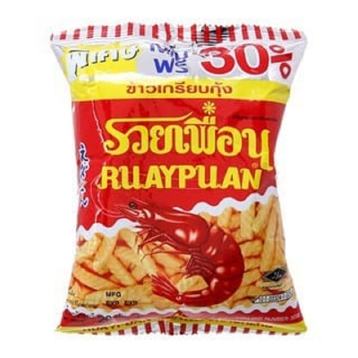 Bánh snack oishi tôm thái - siêu ngon 2 gói