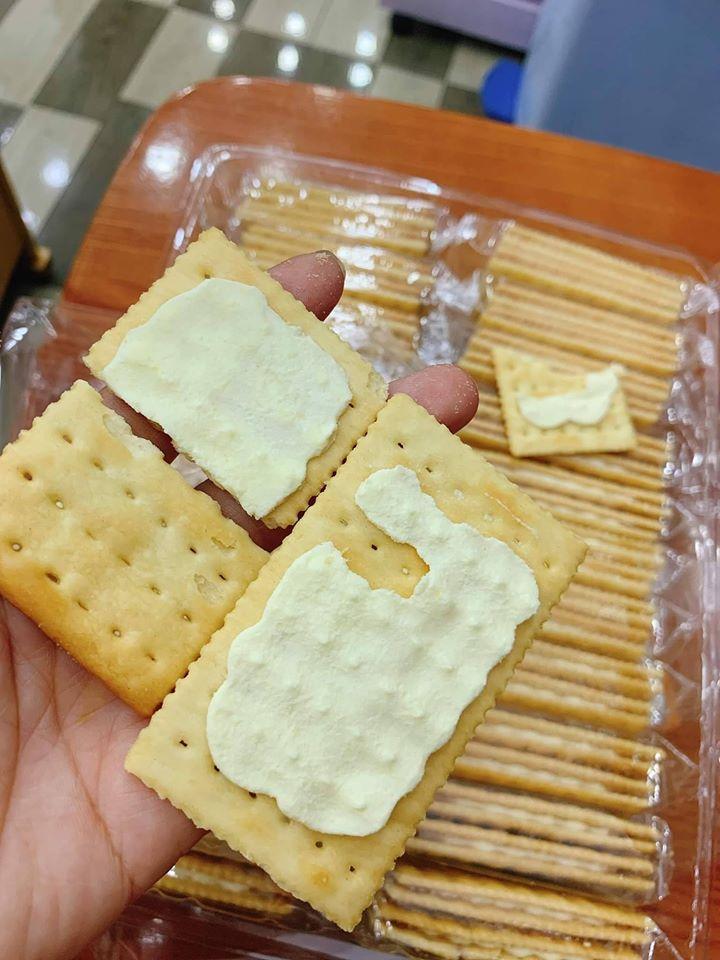 Bánh quy kẹp kem phô mai (gói 600g)