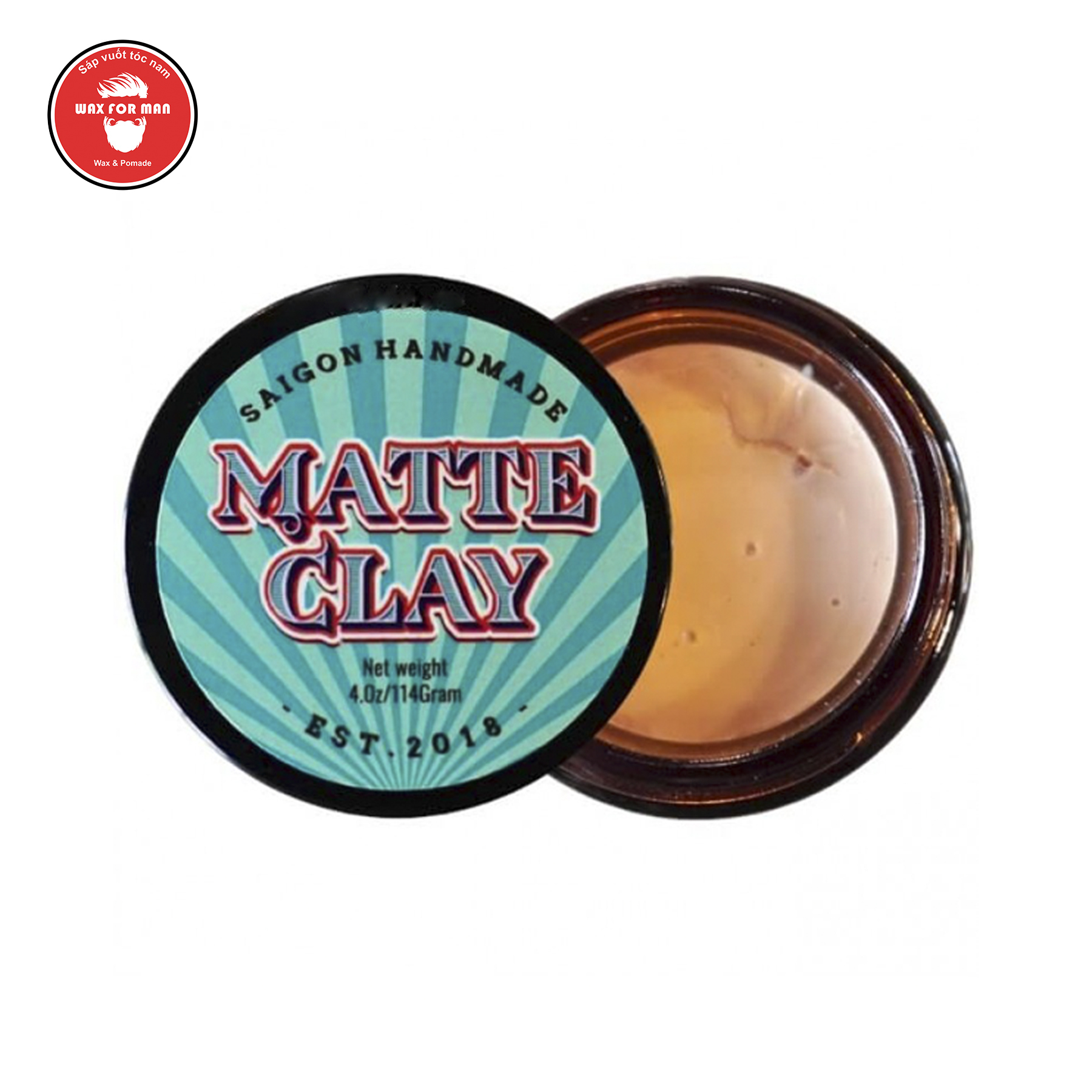 Sáp vuốt tóc Knight Grooming Matte Clay