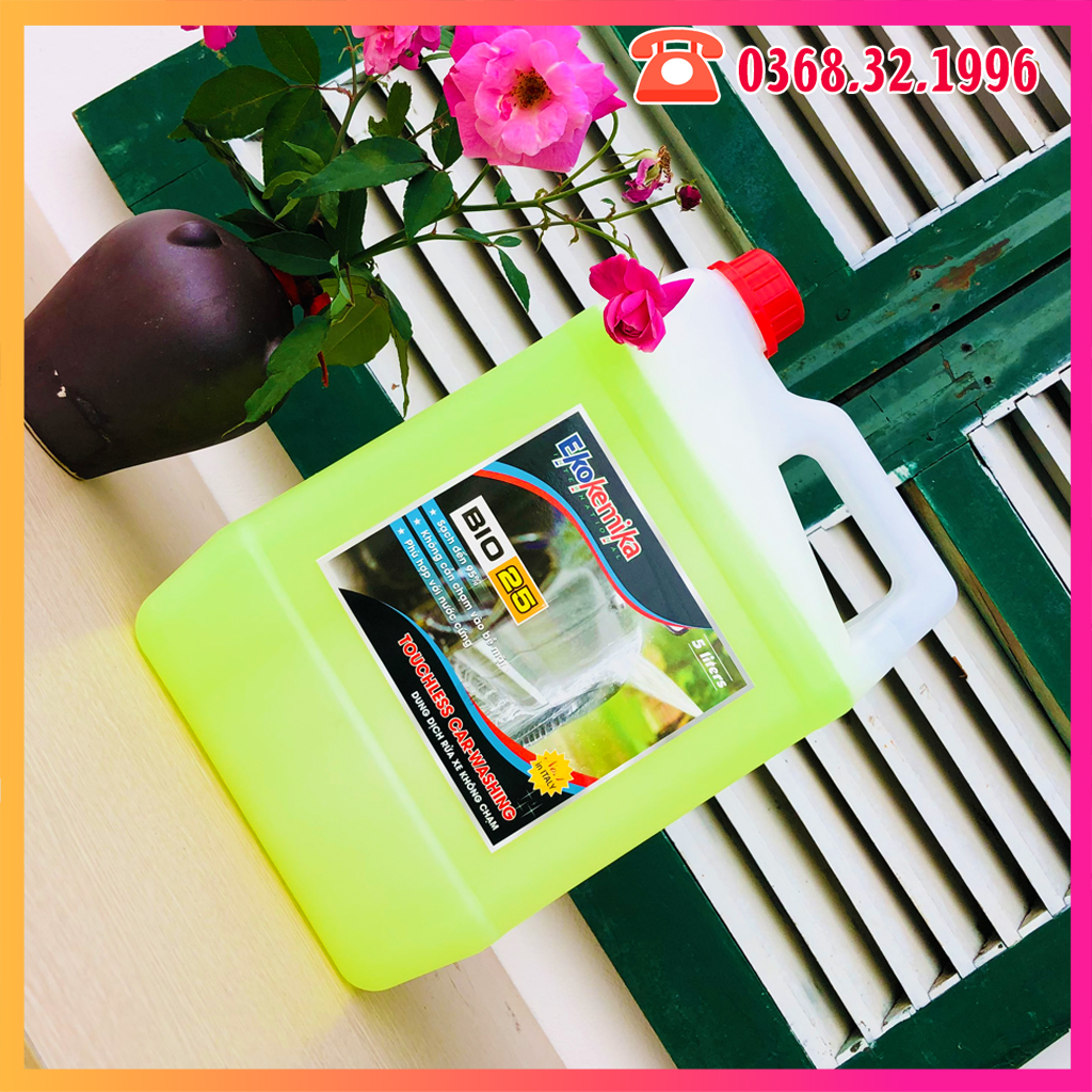 Nước rửa xe không chạm bio25 - 5L