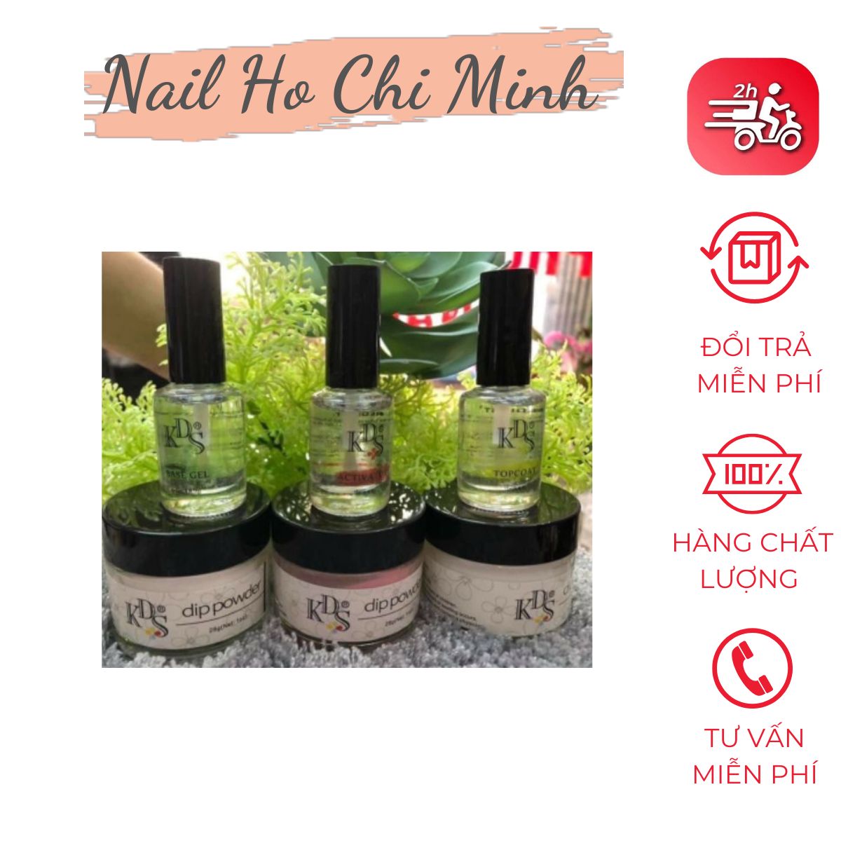 [HCM]Set bột nhúng KDS chính hãng (3 hũ lớn + 3 chai)