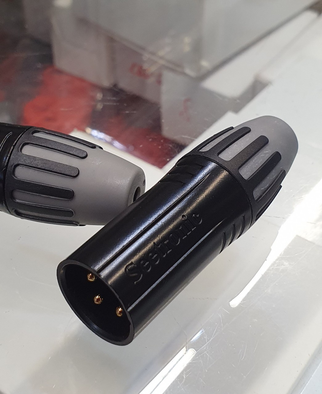 đầu cắm âm thanh XLR mic SCMM3-BG