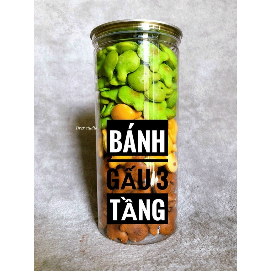 Bánh Gấu nhân kem ba tầng 400g