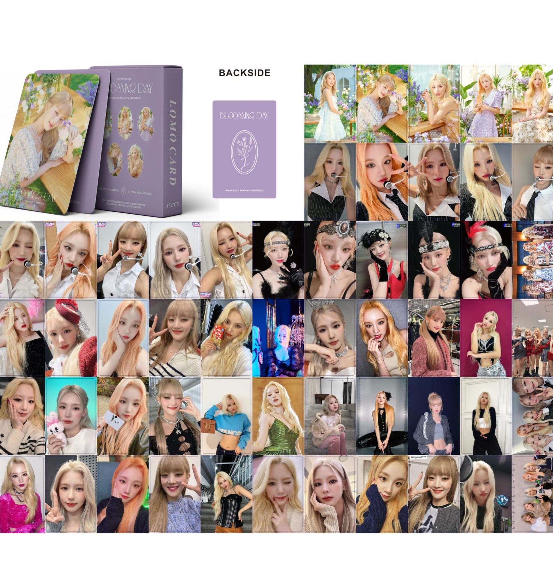 Set 55 lomo card -idle - season’s greetings 2023