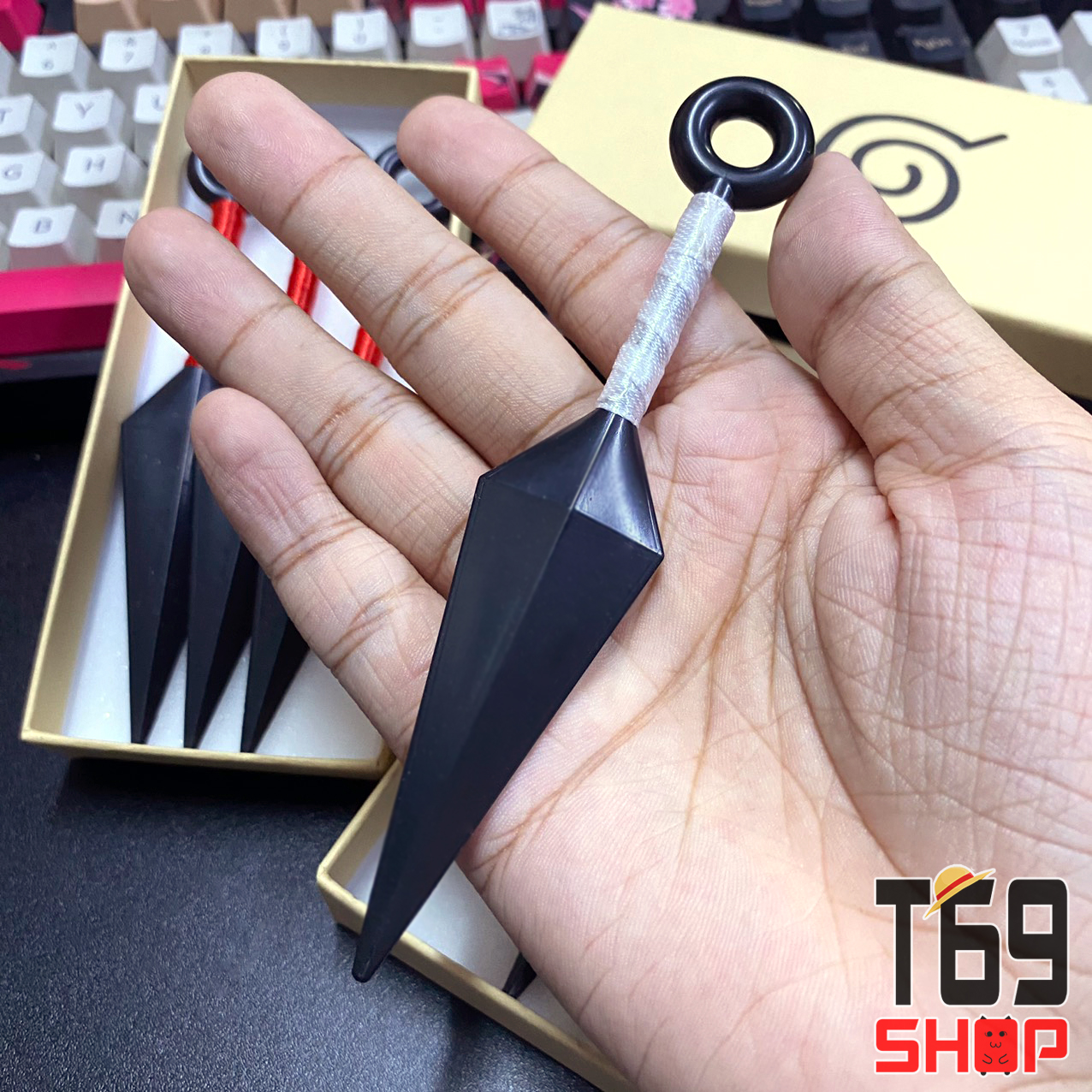 Bộ 3 kunai nhựa anime Naruto - size 13cm [T69 Shop]