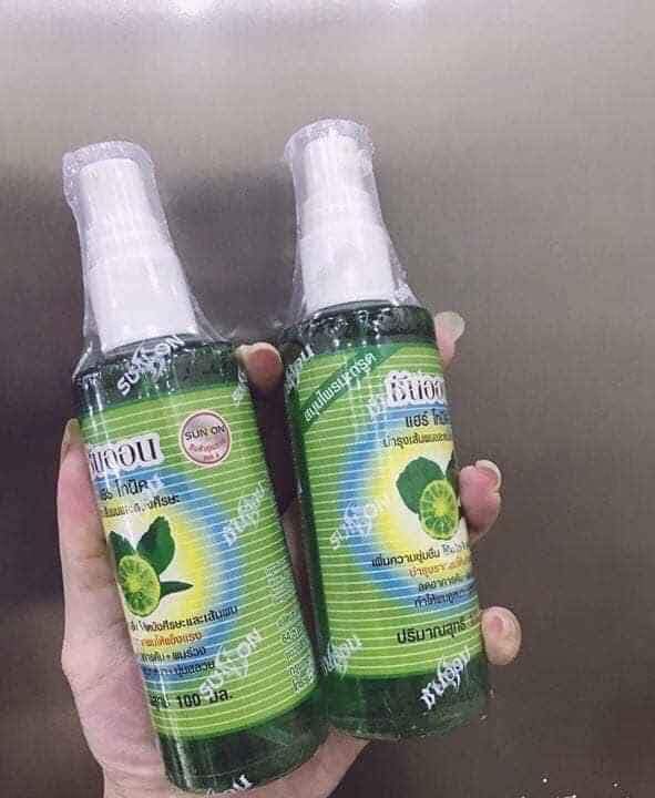 [HCM]TINH DẦU BƯỞI XỊT MỌC TÓC SUN ON THÁI LAN