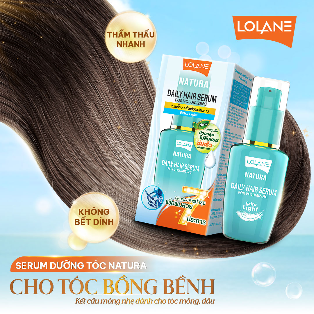 Serum Lolane Dạng Chai Dưỡng Tóc 50ml