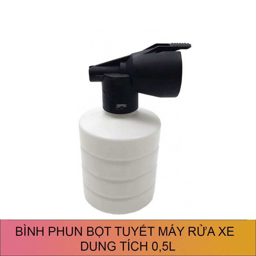 Bình phun bọt xà bông, bọt tuyết cho Máy rửa xe