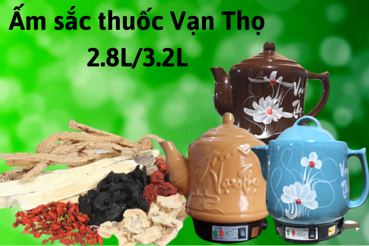 ẤM SẮC THUỐC ĐIỆN VẠN THỌ MT-218 2.8L