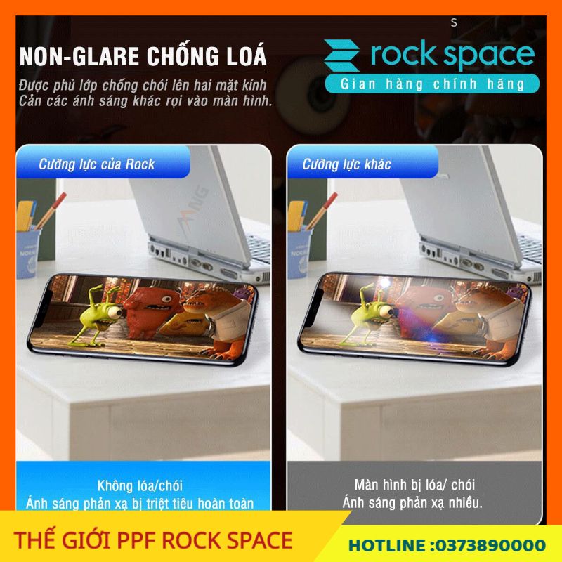 Dán màn hình PPF Vsmart Active 3 ( Có Mặt trước, Mặt Sau, Full bộ theo lựa chọn) Rock Space