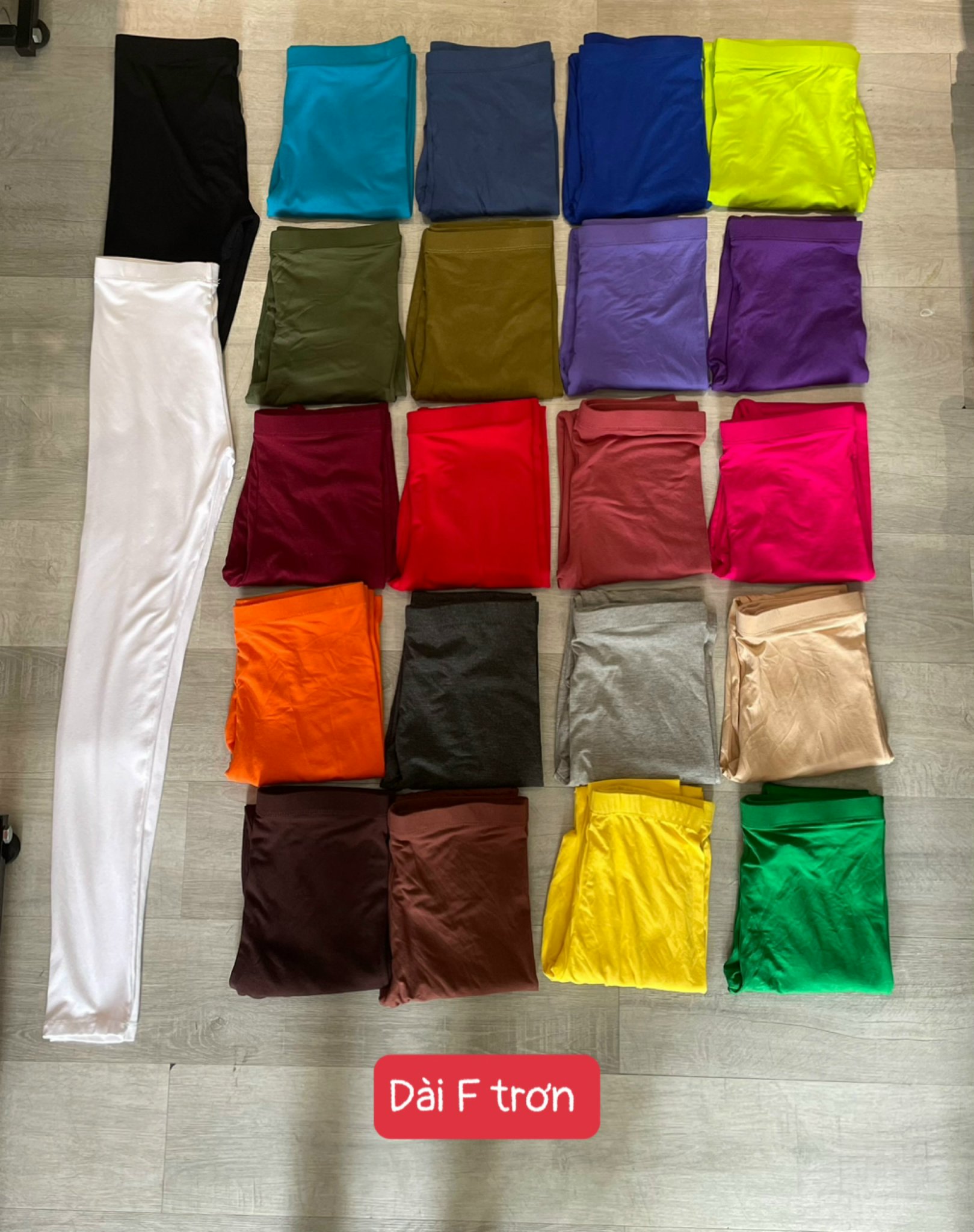 (SALE) Quần legging dài chất thun thái lan (hàng RAINBOW)