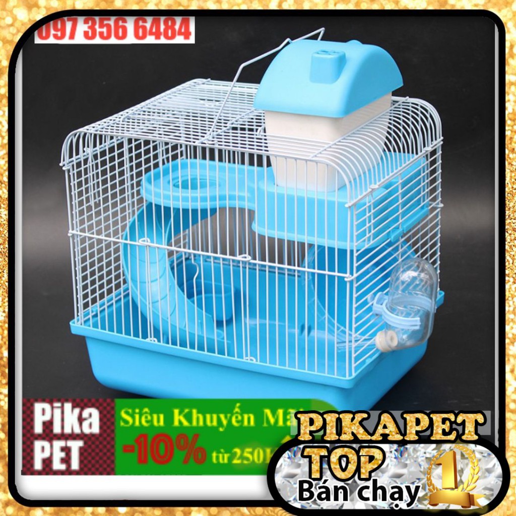 ✅[Có Quà Tặng] Lồng hamster hoàng tử size trung 27 x 21 x 30cm