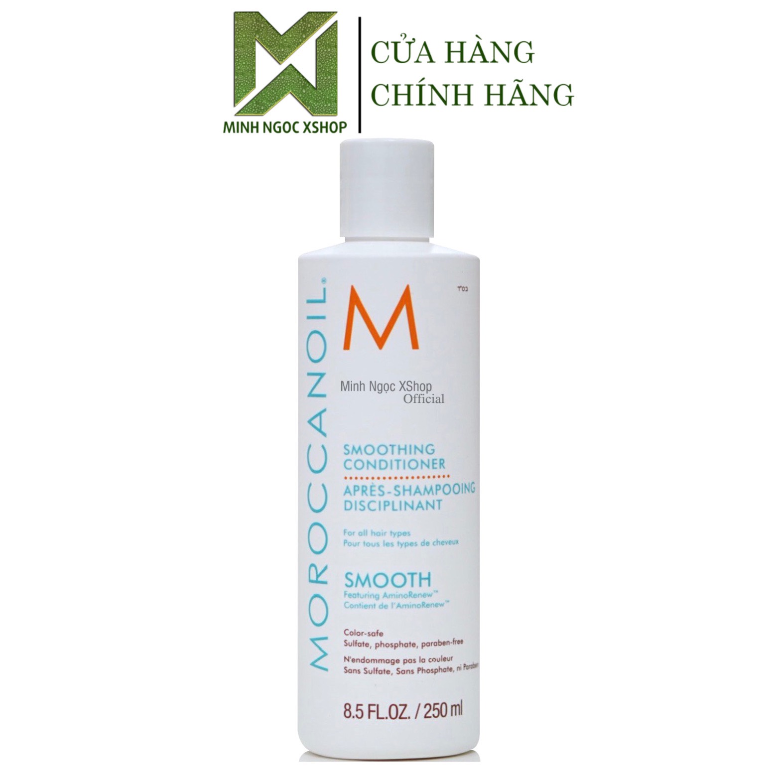 Dầu xả suôn mượt Moroccanoil Smoothing Conditioner 250ML chính hãng
