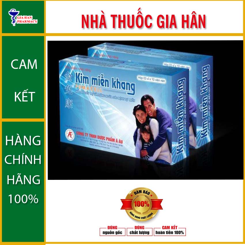 Kim miễn khang - hỗ trợ đtrjị lupus ban đỏ vảy nến các bệnh tự miễn