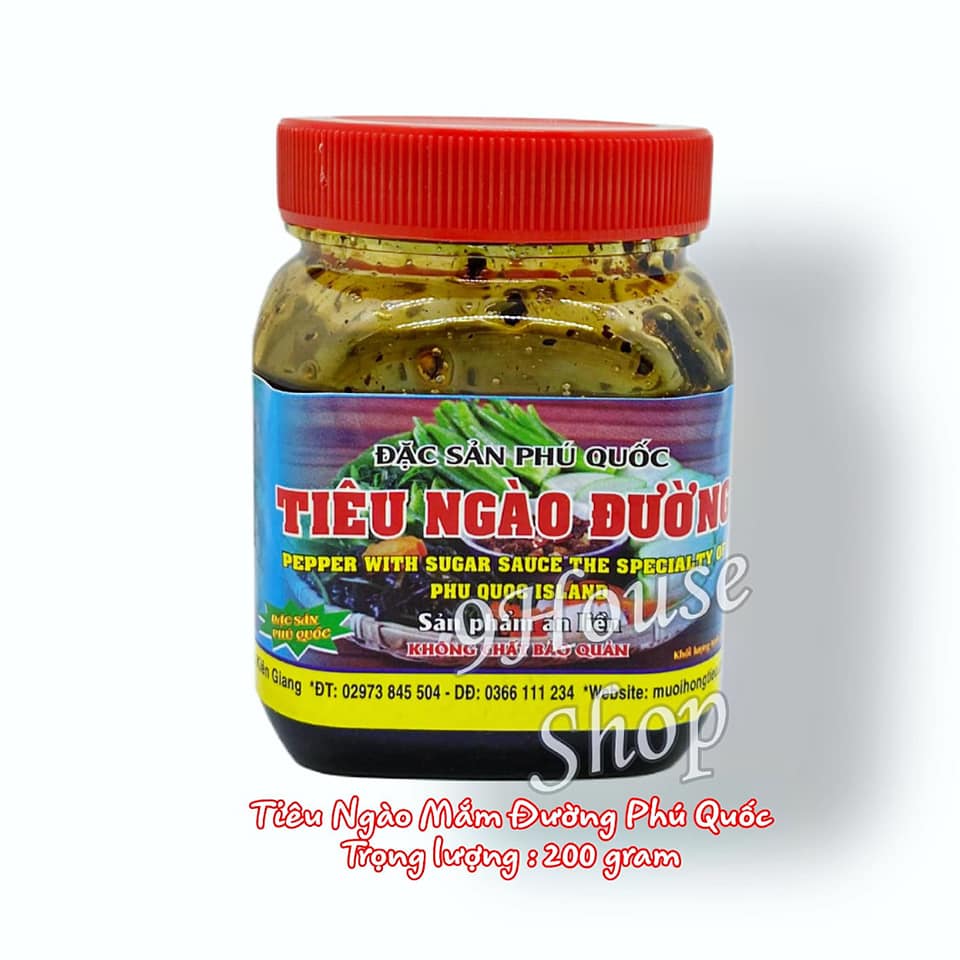 02 hủ tiêu ngào mắm đường phú quốc 200gram