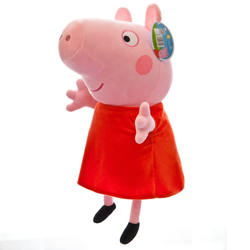 Đồ chơi heo peppa nhồi bông gấu bông gia đình heo peppa lông mịn gòn mềm an toàn cho bé