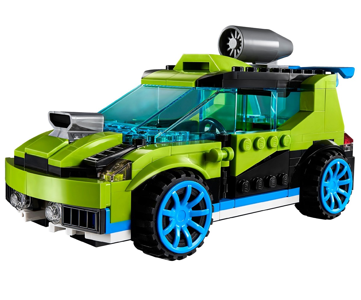 Bộ lắp ráp Xe Đua Động Cơ Tên-Lửa - LEGO Creator 31074 (241 Chi Tiết)