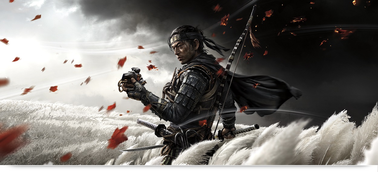 Đĩa Game Ps4 Ghost of Tsushima