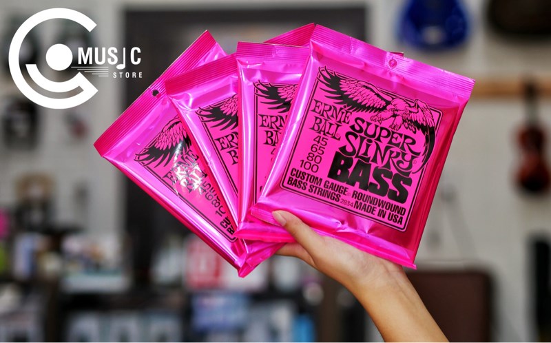 [Chính hãng] Dây đàn Guitar Bass Ernie Ball Super Slinky 4 dây (2834)