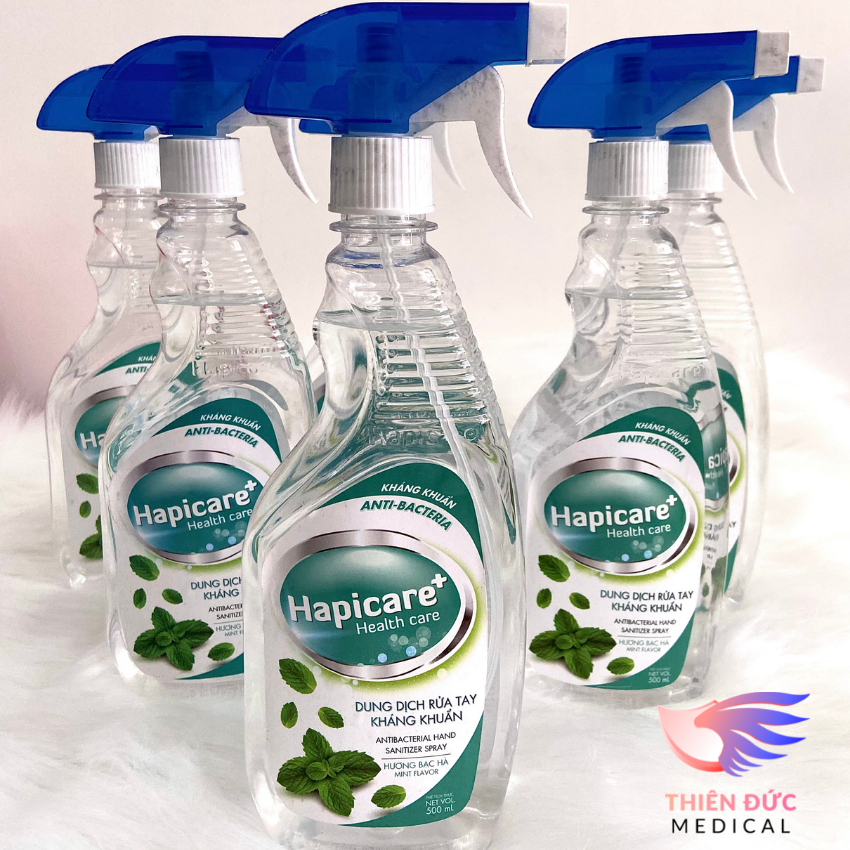 Dung Dịch Nước Rửa Tay Hapicare Chai 500ml