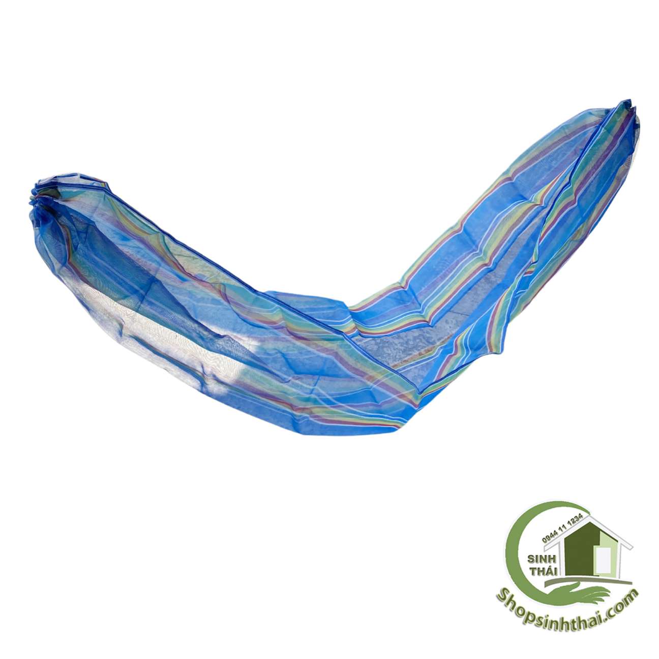 Võng lưới cước dày - võng ngoài trời siêu bền đẹp - màu xanh dương